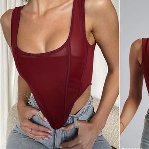 Meshki Azar Corset Top